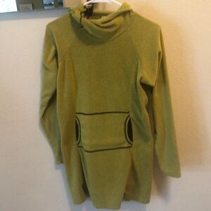 Melanzana Microgrid Hoodie Dress